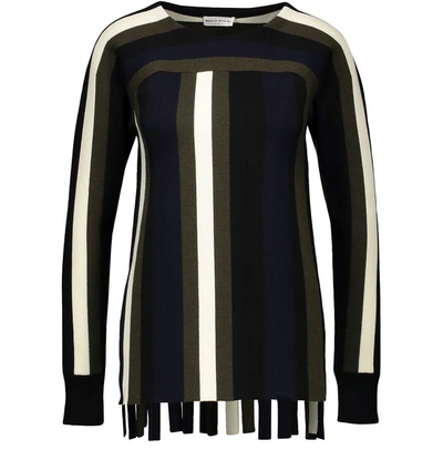 Shop Sonia Rykiel Woollen Sweatshirt In Multi Black