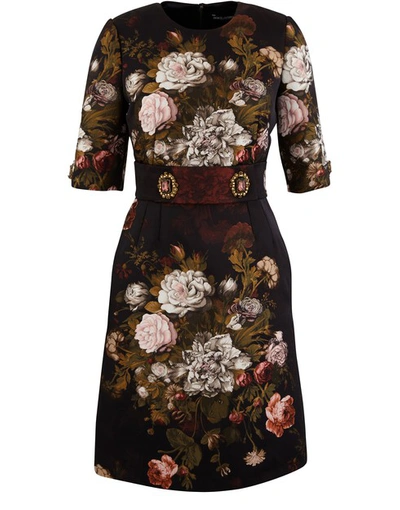 Shop Dolce & Gabbana Jacquard Dress