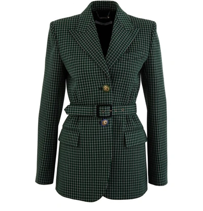 Shop Givenchy Blazer In Vert Foret