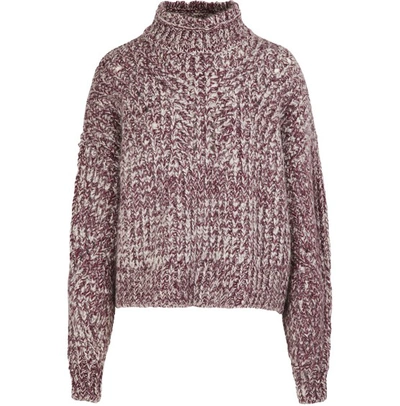 Shop Isabel Marant Jarren Sweatshirt In Burgundy