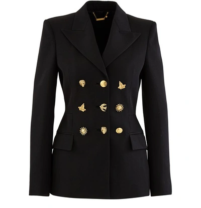 Shop Givenchy Structured Jacket With Buttons In Black