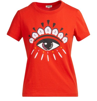 Shop Kenzo Eye T-shirt In Medium Red