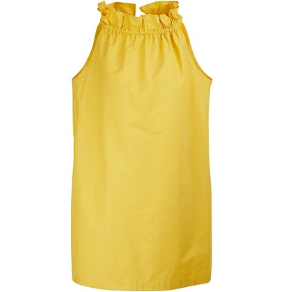 Shop Atlantique Ascoli Latitude Dress In Yellow