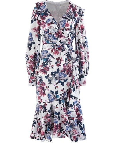Shop Erdem Jerridine Dress In Rose Blossom