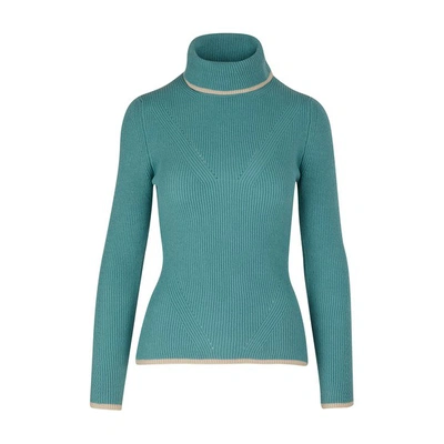 Shop Fendi Turtleneck Pullover In Pound