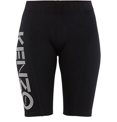 Shop Kenzo Cycling Shorts In Black