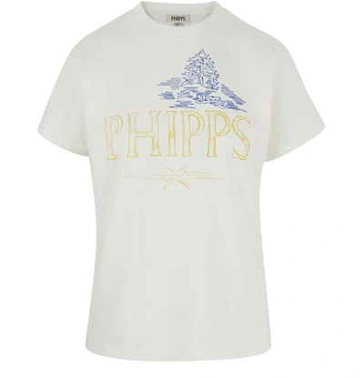 Shop Phipps Organic Cotton T-shirt In White