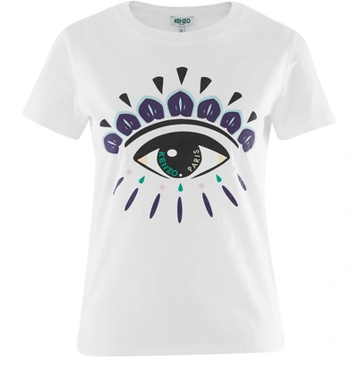 Shop Kenzo Eye T-shirt In White