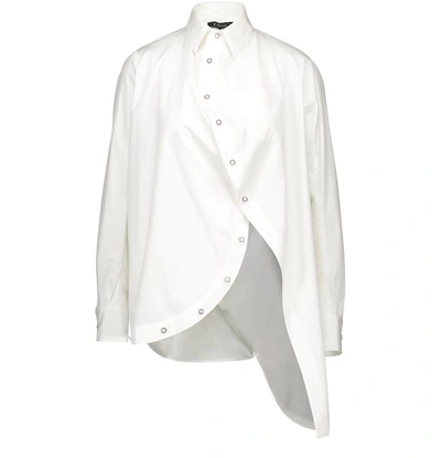 Shop Anrealage Ball Shirt In White