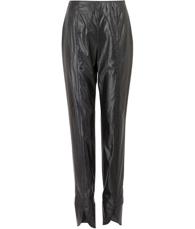 Shop Courrèges Straight-fit Pants In Black