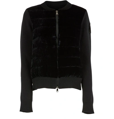 Shop Moncler Wool And Cashmere Sweater In Black