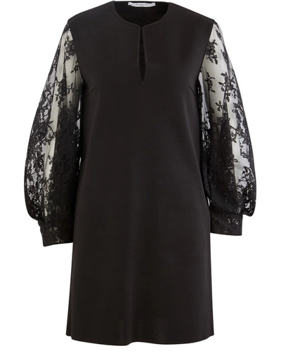 Shop Givenchy Lace Dress In Noir