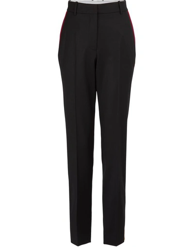 Shop Calvin Klein 205w39nyc Wool Gabardine Pants In Black