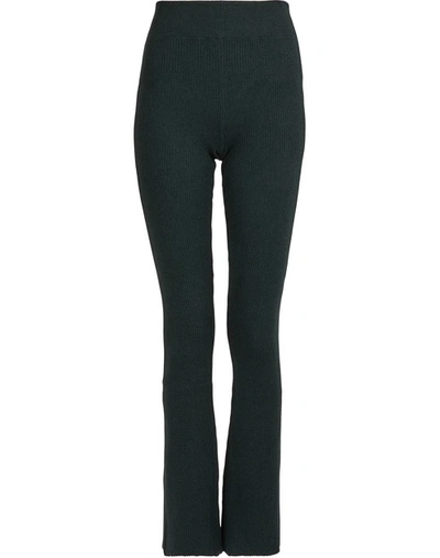 Shop Alexandra Golovanoff Patedef Flared Trousers In Green