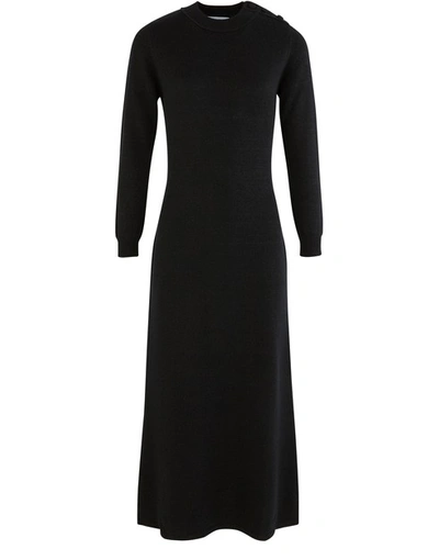 Shop Alexandra Golovanoff Midnight Long Dress In Black