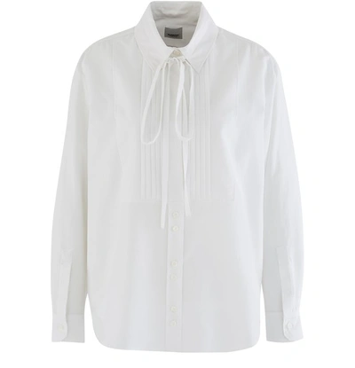 Shop Burberry Shirt In Optic White