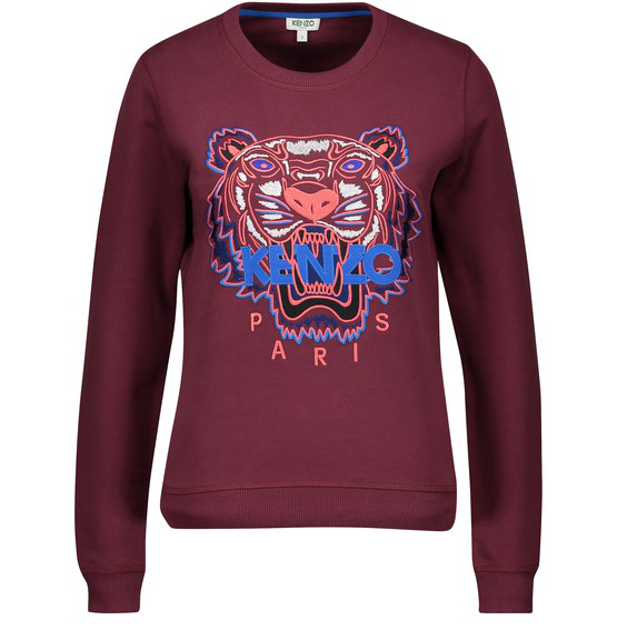 kenzo tiger sweatshirt blue