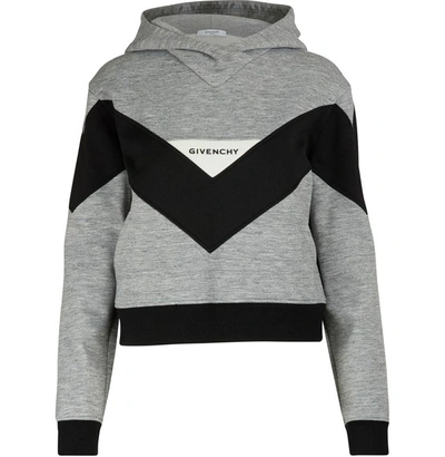 Shop Givenchy Sweatshirt In Gris/noir