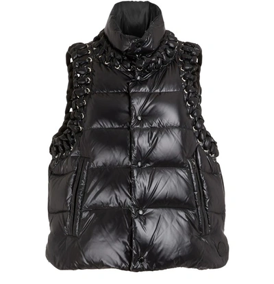 Shop Moncler Genius 6 Moncler Noir Kei Ninomiya Agate Down Jacket In 999-black