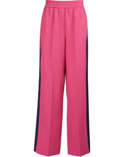 Shop Calvin Klein 205w39nyc Wool Gabardine Pants In Petunia