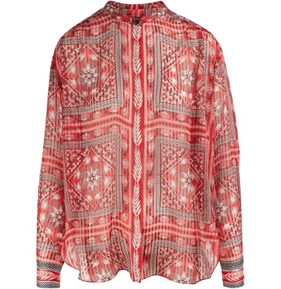 Shop Isabel Marant Daws Top In Red