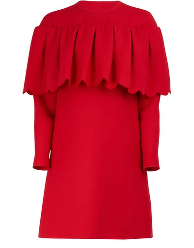 Shop Valentino Short Dress In Red