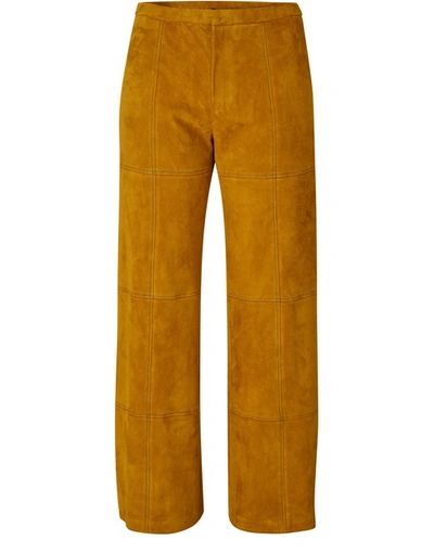 Shop Stouls Hamish Leather Trousers In Apollon