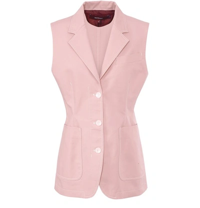 Shop Sies Marjan Victoria Sleeveless Jacket In Rosebud