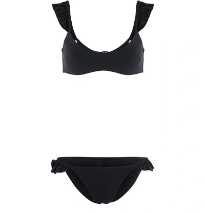 Shop Zimmermann Bonita Bikini In Noir