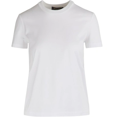 Shop Loro Piana My-t Roundneck In White