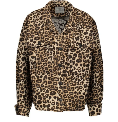 Shop Anine Bing Flynn Leopard Jacket
