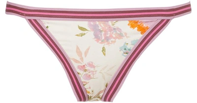 Shop Zimmermann Heathers Bikini Bottoms In Garden Floral