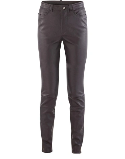 Shop Stouls Sonny Leather Trousers In Stylo