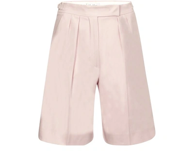 Shop Max Mara Safari Shorts In Pink