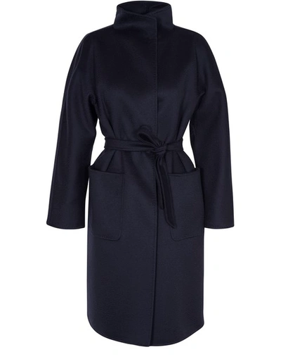 Shop Max Mara Lilia Cashmere Coat In Ultramarine