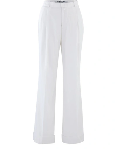 Shop A Cheval Pampa Gardel Trousers In White