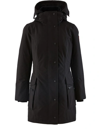 Shop Canada Goose Kinley Parka In Noir