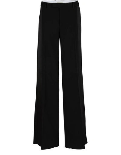 Shop Bottega Veneta Loose Trousers In Black