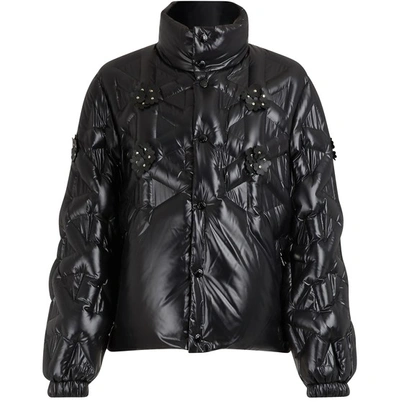 Shop Moncler Genius 6 Moncler Noir Kei Ninomiya Rubellite Down Jacket In 999 Black