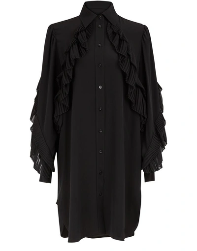 Shop Givenchy Sleeveless Long Dress In Black