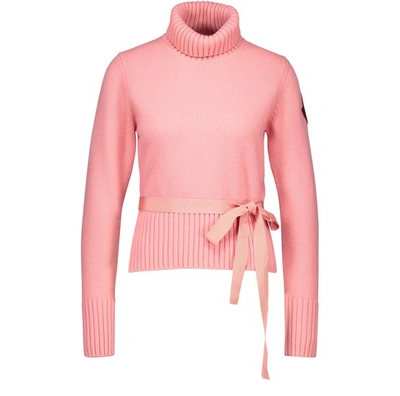 Shop Moncler Wool And Cashmere Jumper In Pink