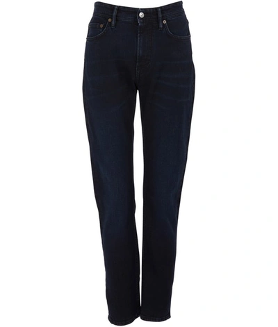 Shop Acne Studios Melk Slim-fit Jeans In Blue Black