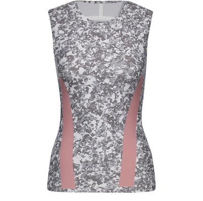 Shop Adidas By Stella Mccartney Alpha Skin Vest Top In Onix Grey