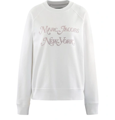 Shop Marc Jacobs Sweatshirt With Logo In White