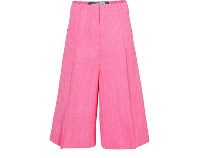 Shop Jacquemus Men's Shorts In Pink