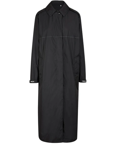 Shop Moncler Charente Long Jacket In Black