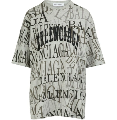 Shop Balenciaga Chinatown T-shirt In 1300