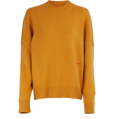Shop Calvin Klein 205w39nyc Oversized Cashmere Sweater In Maplewood