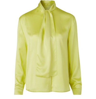 Shop Balenciaga Silk Shirt In 7640