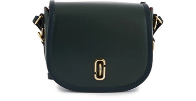 Shop Marc Jacobs "the Saddle" Crossbody Bag In Olive